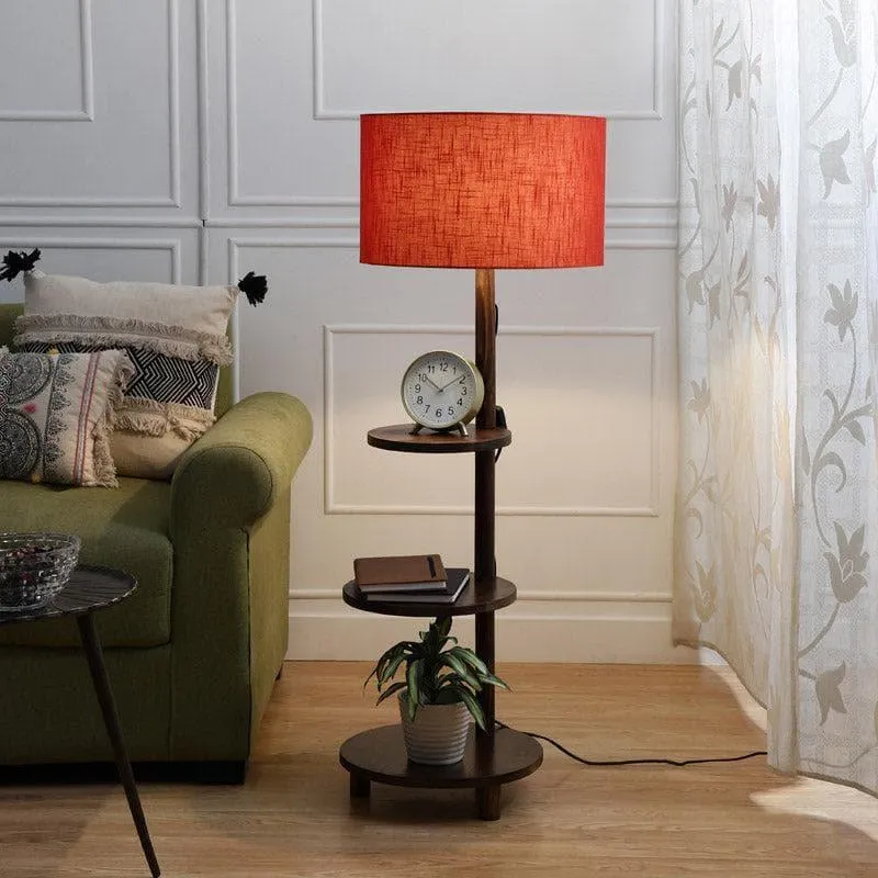 Mirami Runa Floor Lamp With Shelf