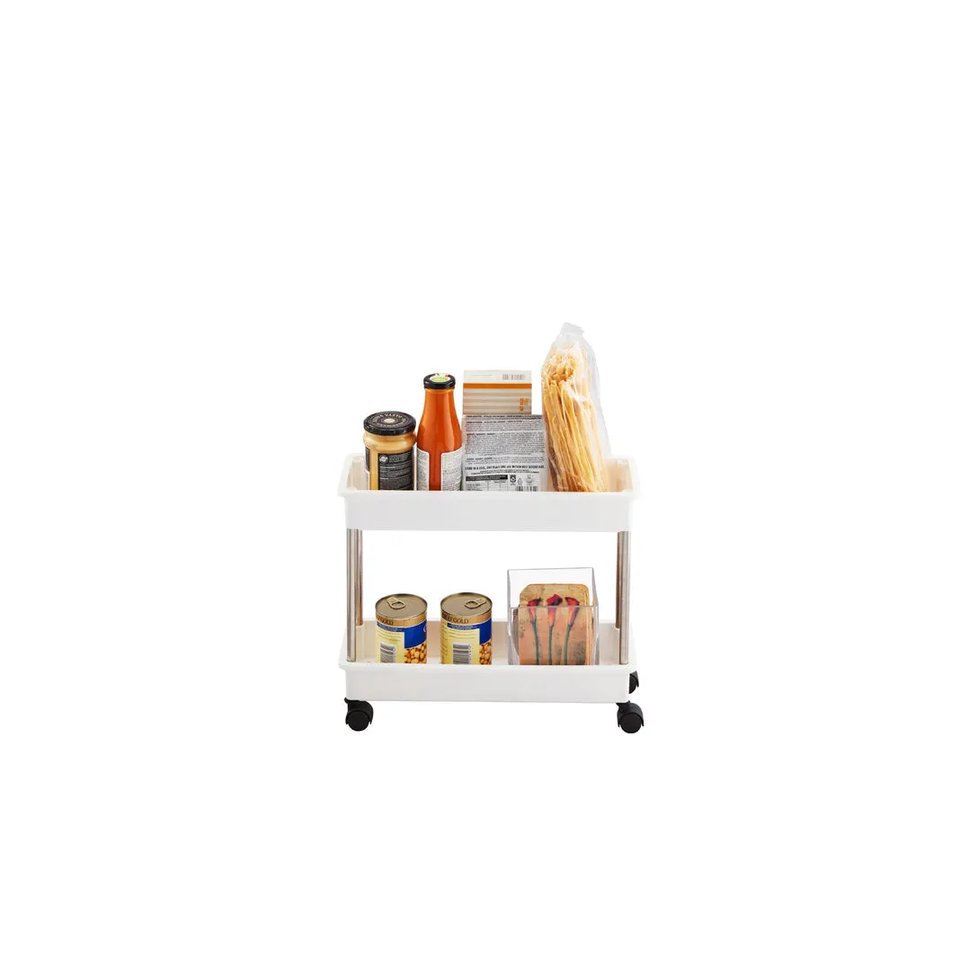 Multipurpose Trolley Shelves Small 42x15cm