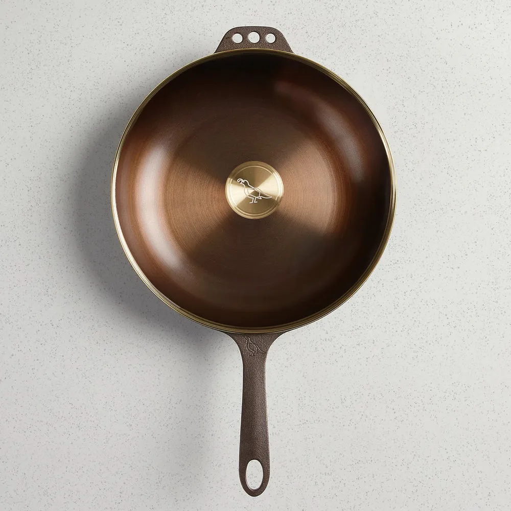 No. 11 Deep Skillet With Glass Lid