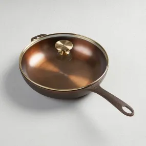 No. 11 Deep Skillet With Glass Lid