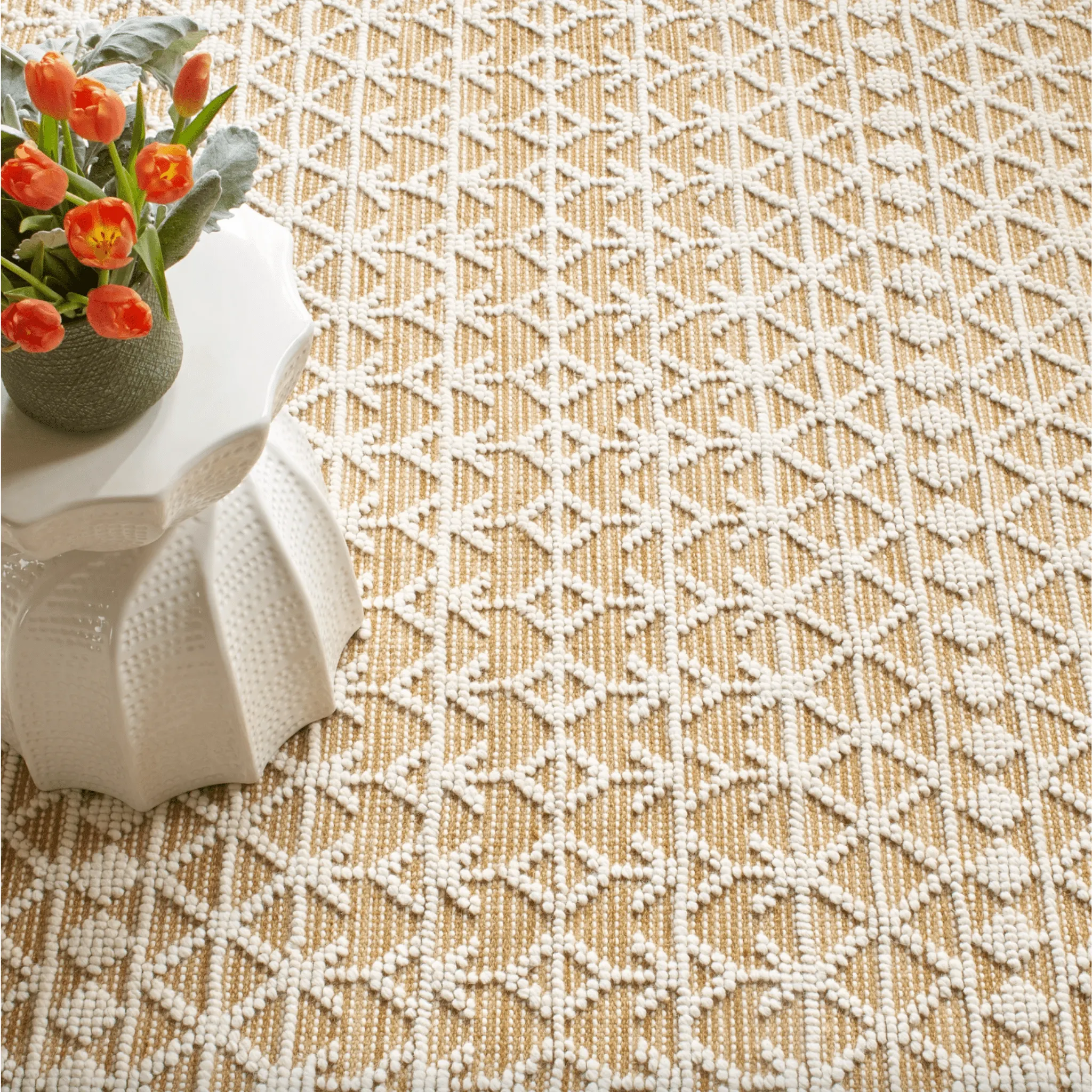 Pembroke Handwoven Wool Rug - Ochre