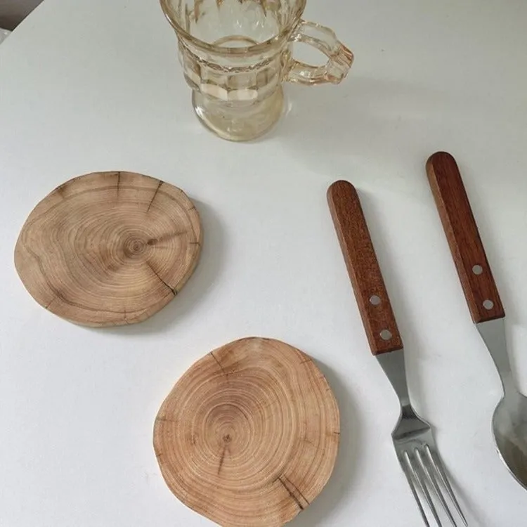 Raw Wood Coaster