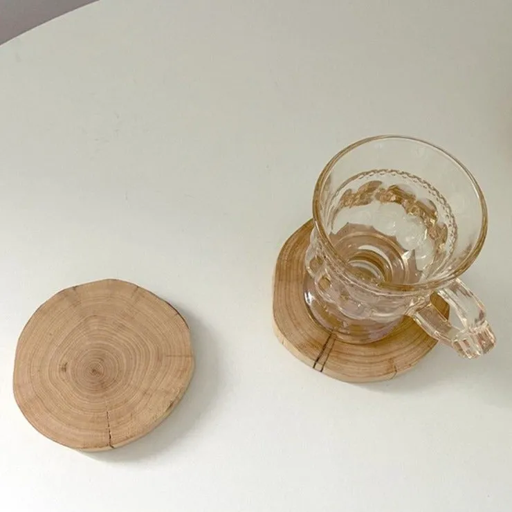 Raw Wood Coaster