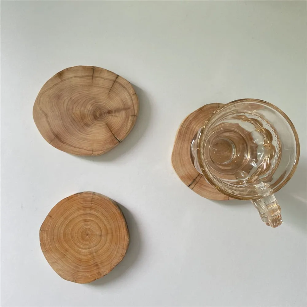 Raw Wood Coaster