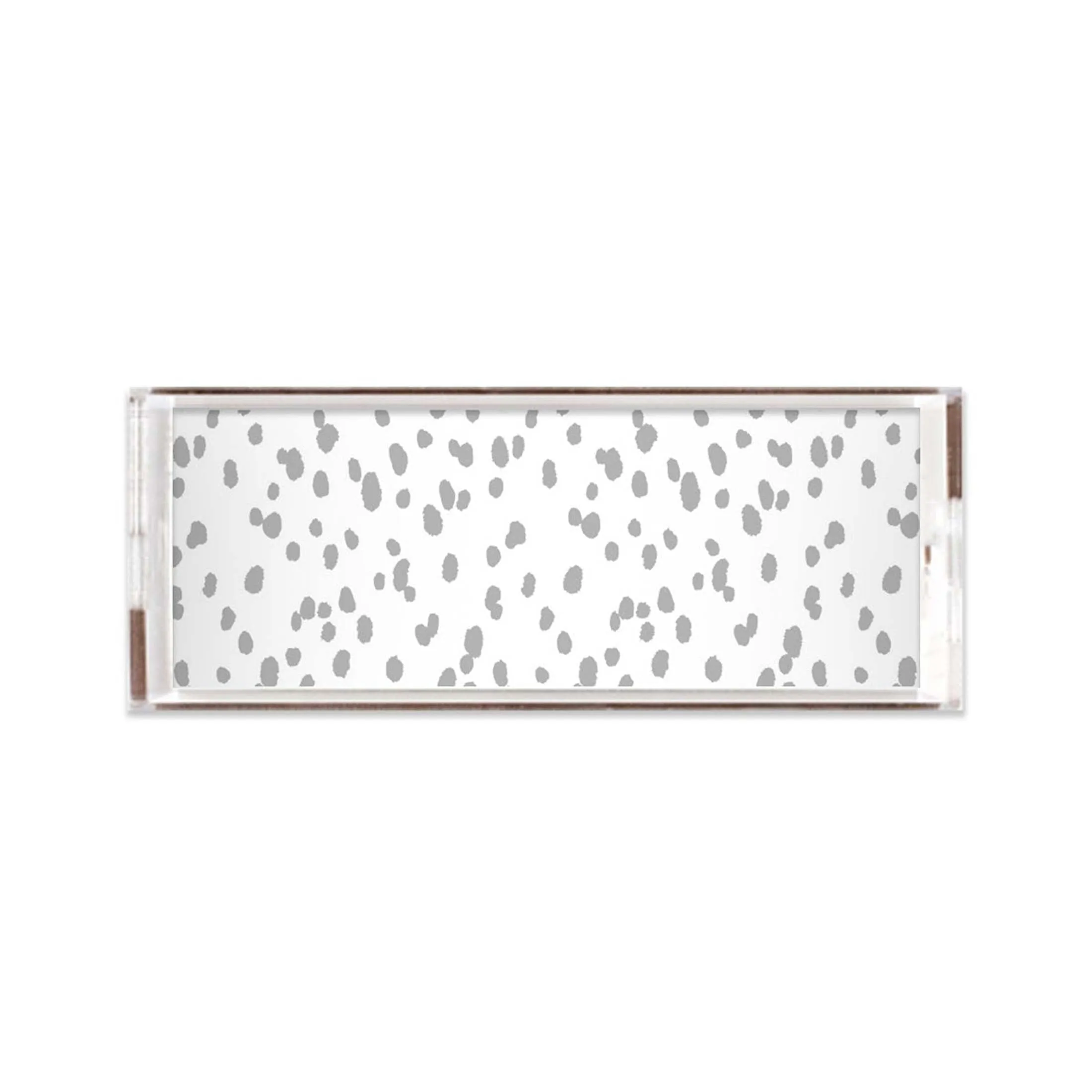 Seeing Spots Lucite Tray