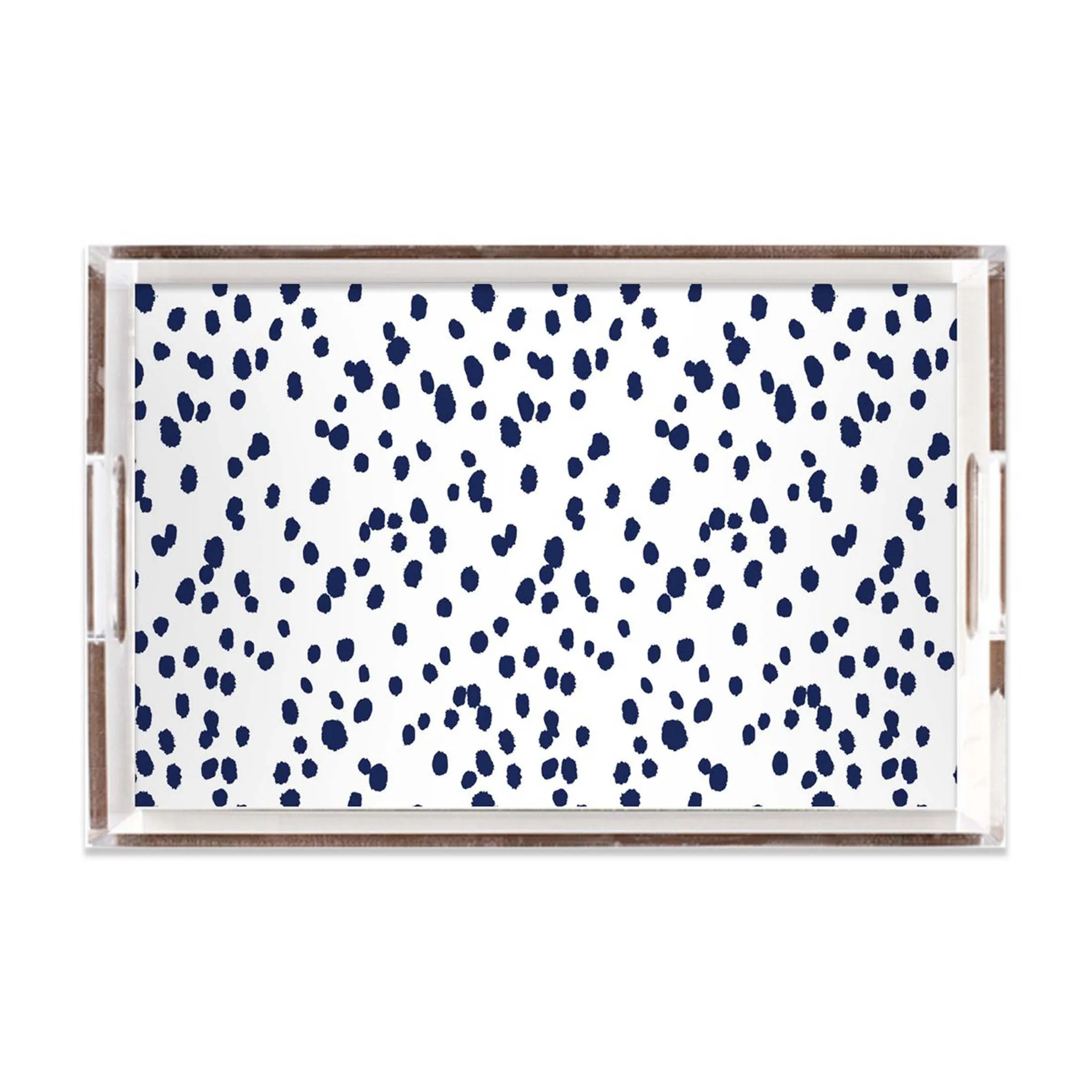 Seeing Spots Lucite Tray