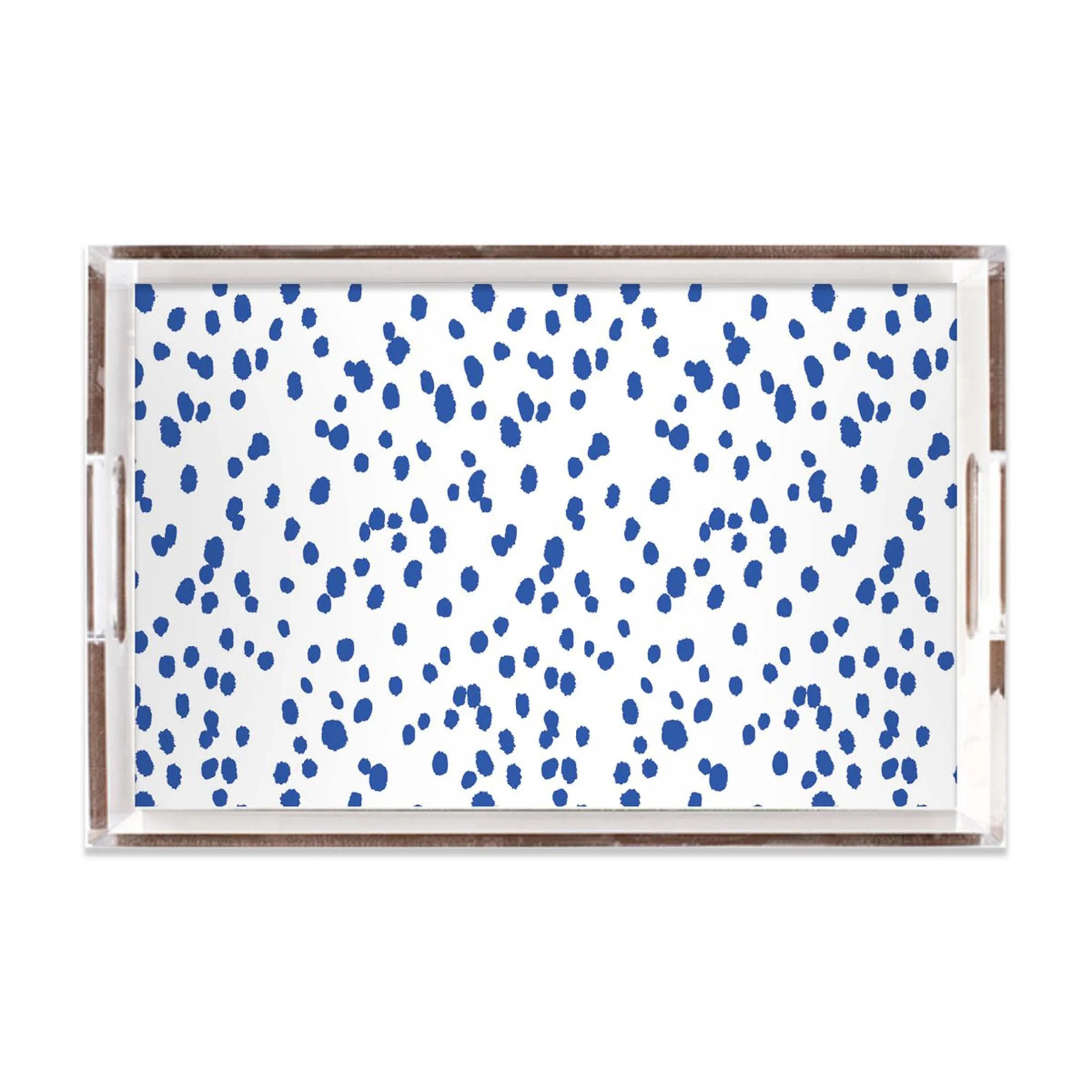 Seeing Spots Lucite Tray