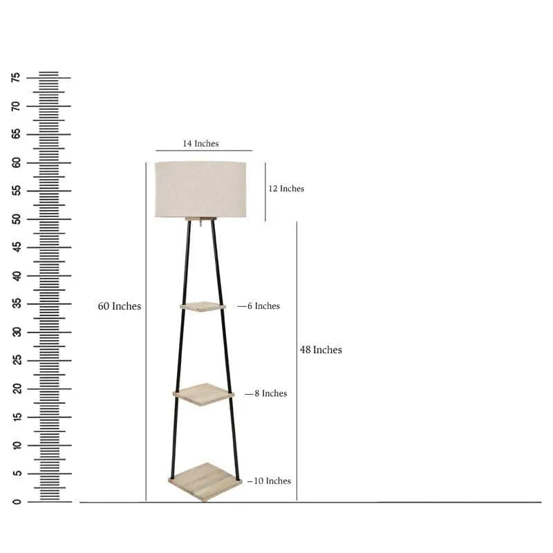 Seira Pyramid Floor Lamp