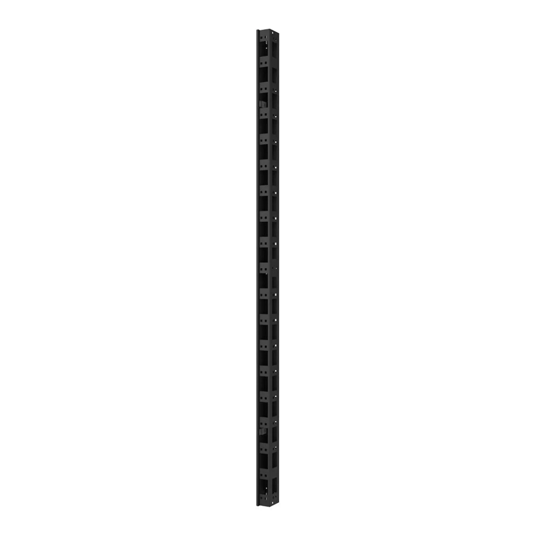 SERRACK STV-VORG 142 42U Vertical Metal Cable Organizer - Black