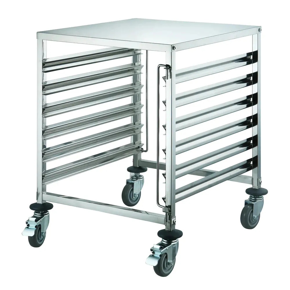 SRK-12D 12-Tier Under-Counter Winco Steam Table Pan Rack with 1.5"-1.75" Spacing