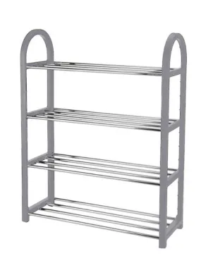 Steel Shoe Rack with 4 Shelves