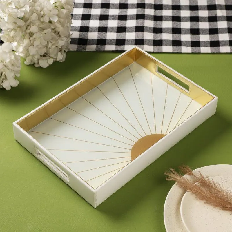 Sun Decorative Serving Tray