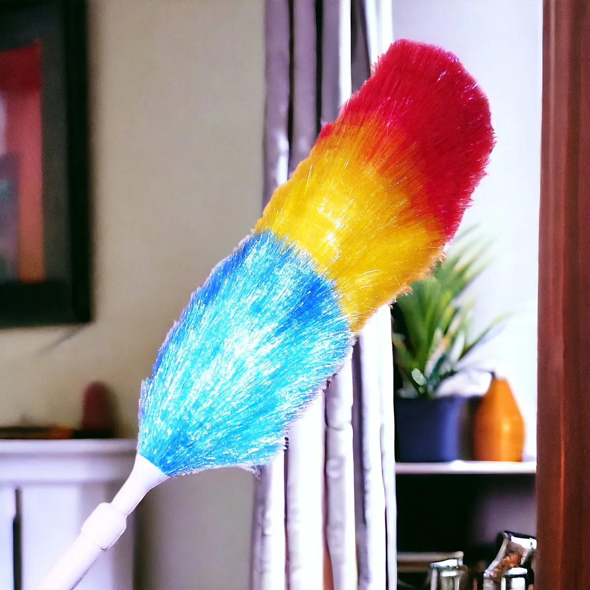 Telescopic Rainbow Duster