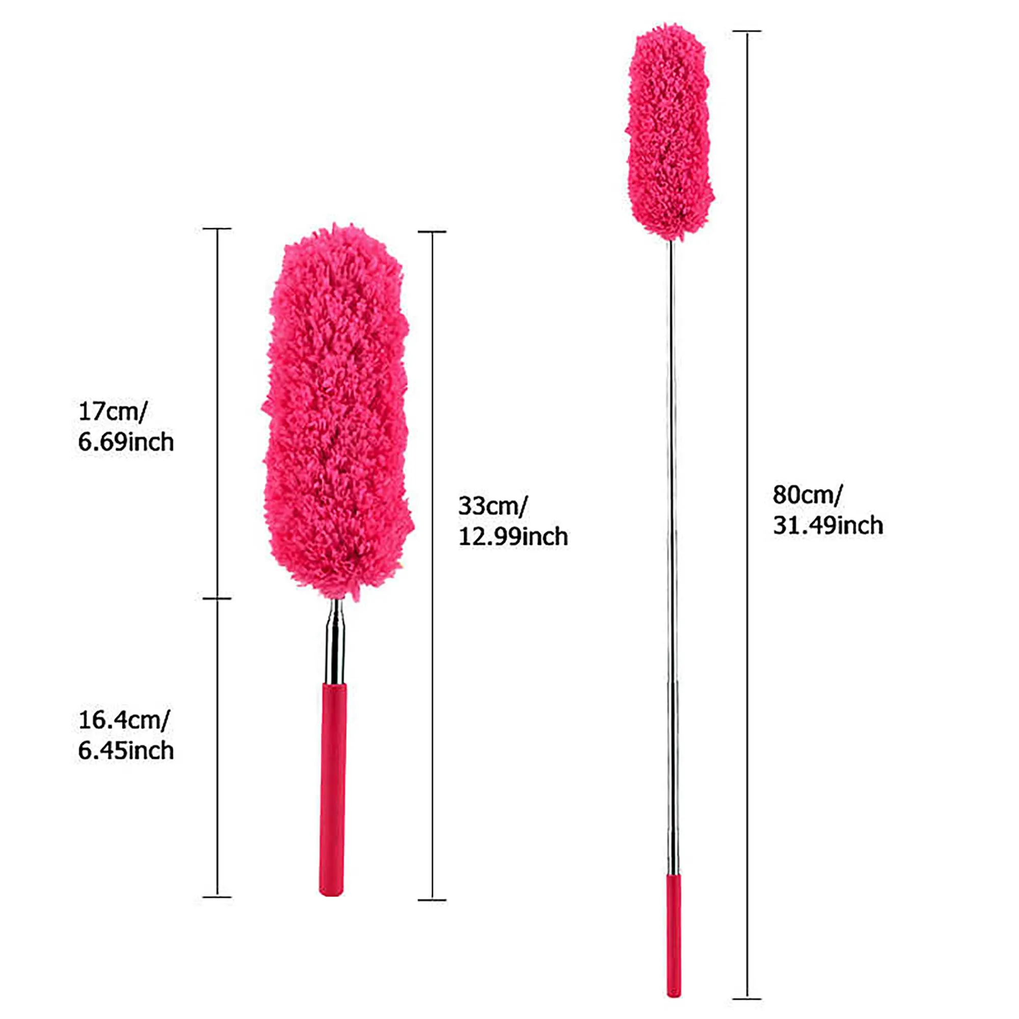 Telescoping Small Microfiber Duster - Single - Green