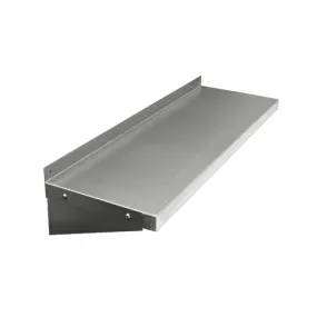 Thorinox TWSS-1224-SS 12" x 24" 18 Gauge Stainless Steel Wall Mount Shelf