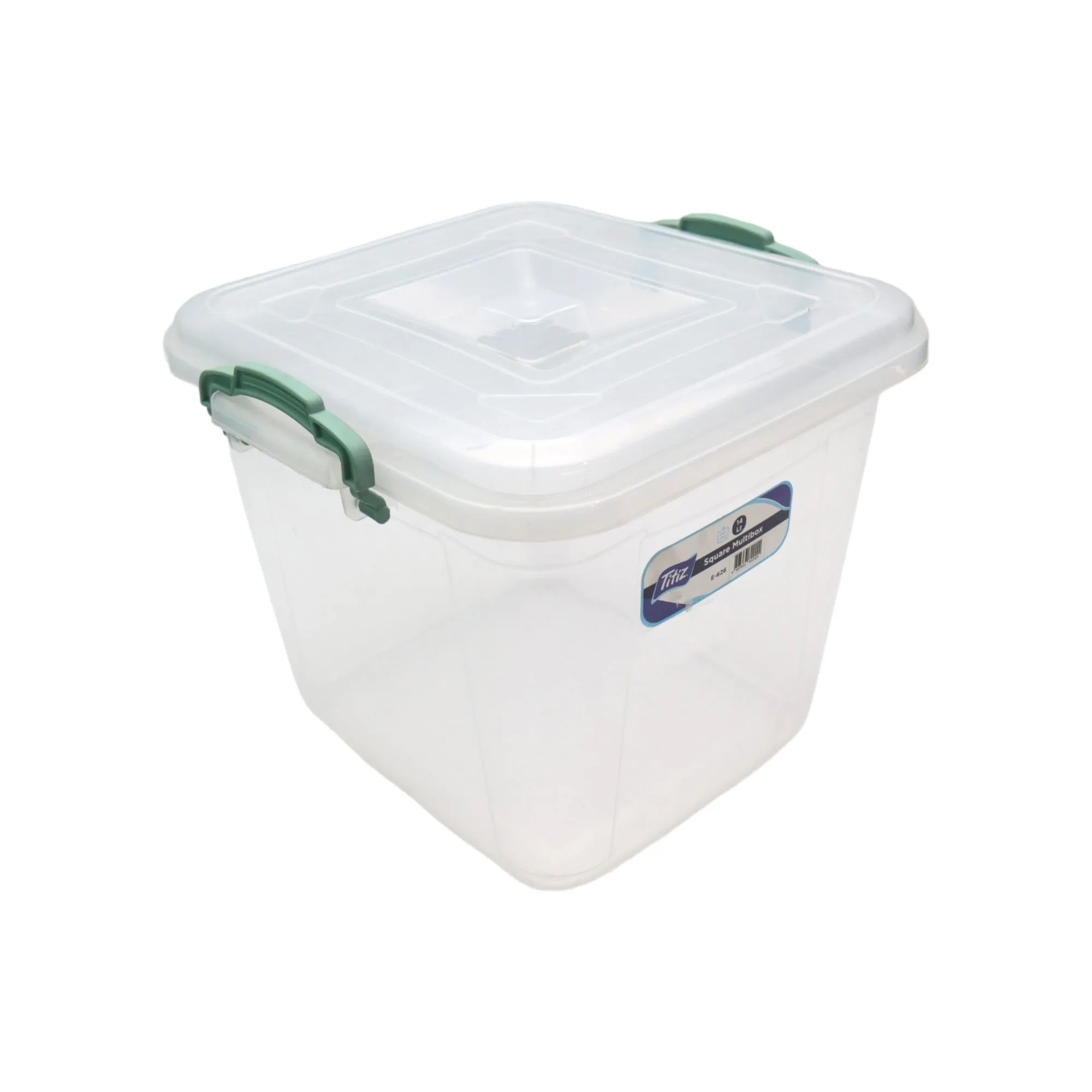 Titiz 14L Square Storage Utility Container Multi Box No.7 E-626