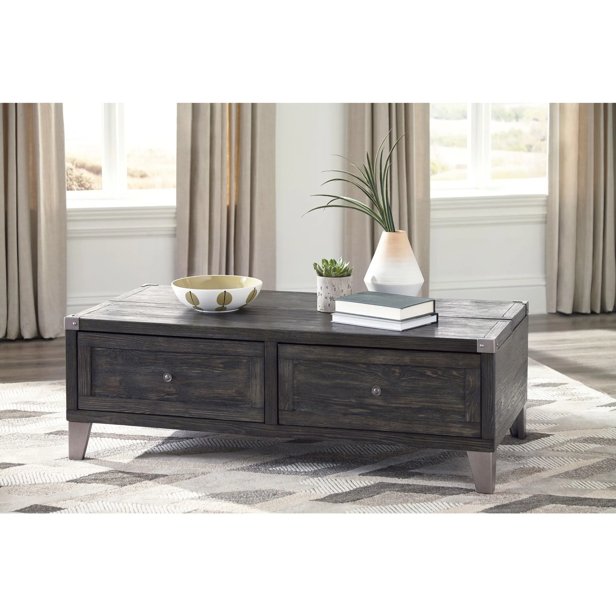 Todoe Coffee Table - Dark Gray