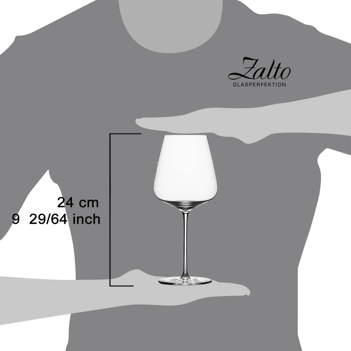 Zalto Denk'Art Bordeaux wine Stemmed Glass - capacity: 765 ml.